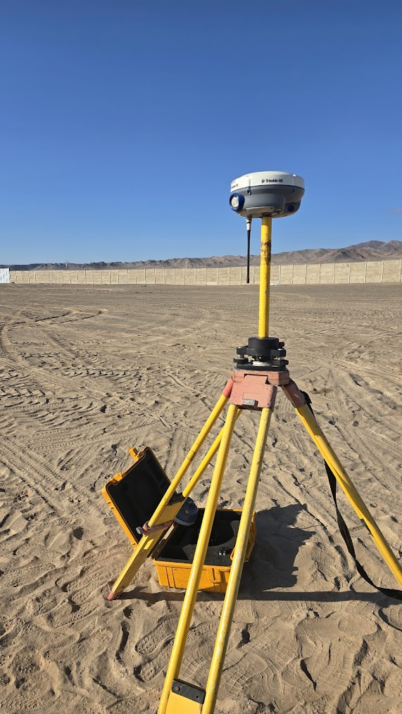 Levantamiento GNSS RTK en terreno